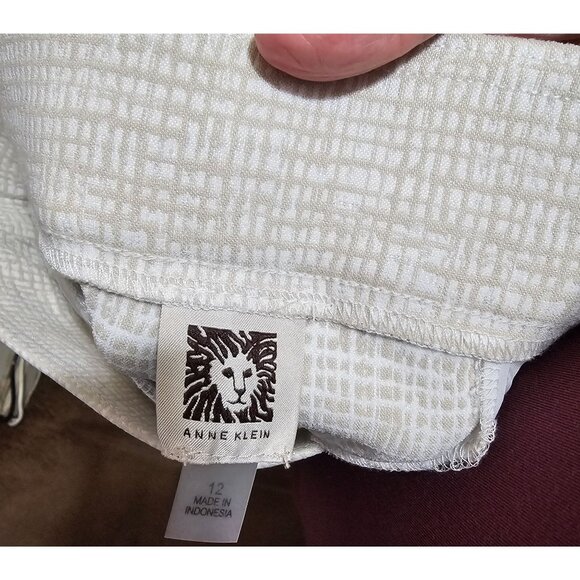 Anne Klein Gray Women's Pants - Picture 9 of 14